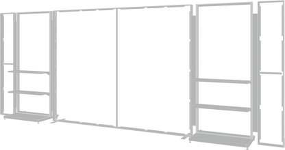 Hybrid Pro 20ft Modular Backwall Kit 36