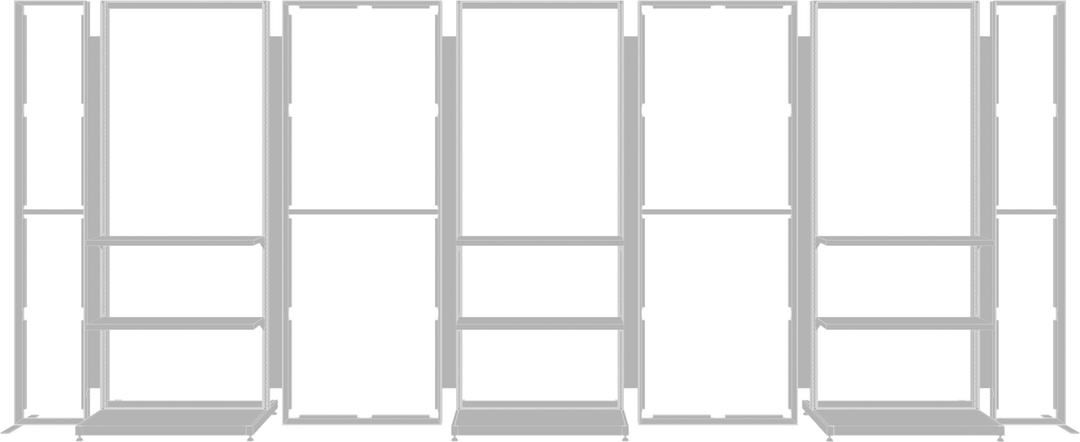 Hybrid Pro 20ft Modular Backwall Kit 37