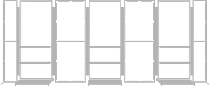 Hybrid Pro 20ft Modular Backwall Kit 37