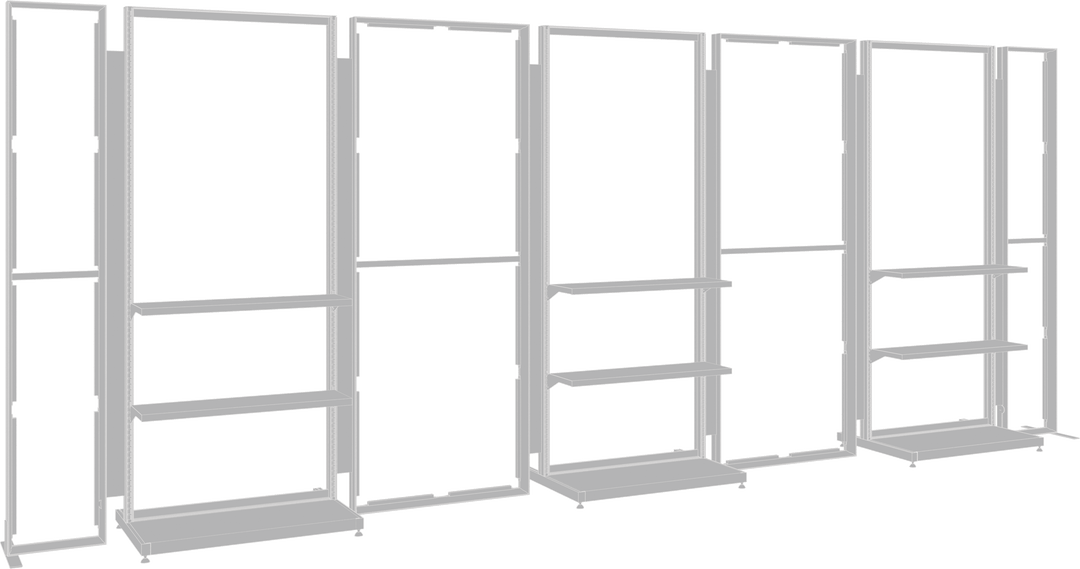 Hybrid Pro 20ft Modular Backwall Kit 37