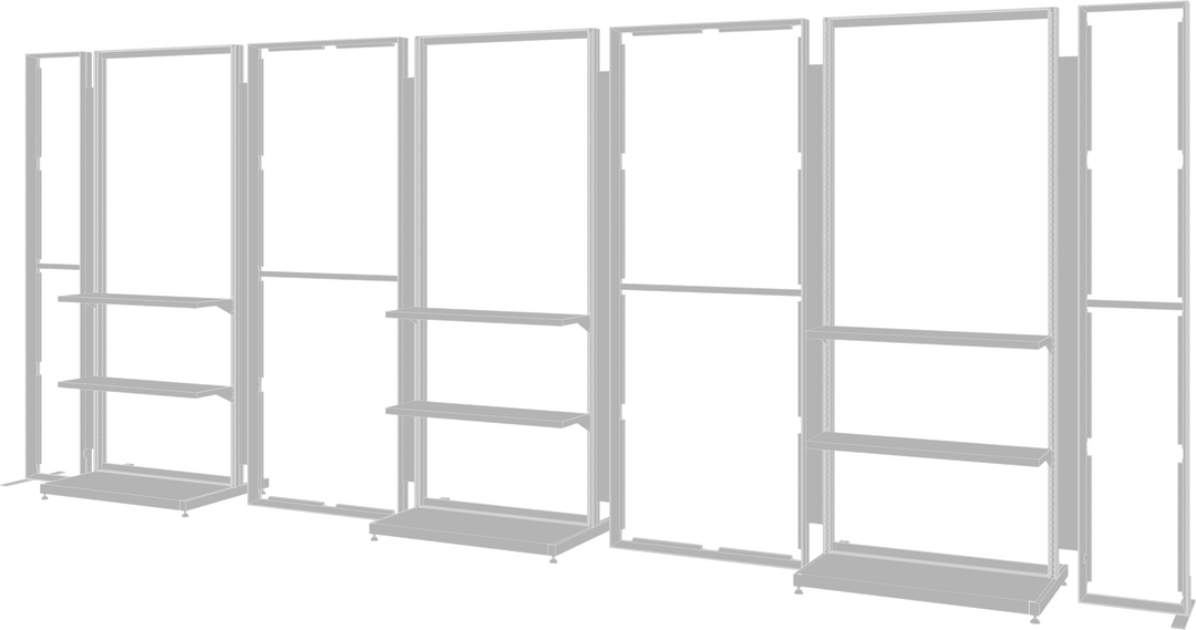 Hybrid Pro 20ft Modular Backwall Kit 37