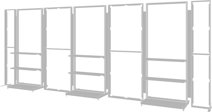 Hybrid Pro 20ft Modular Backwall Kit 37