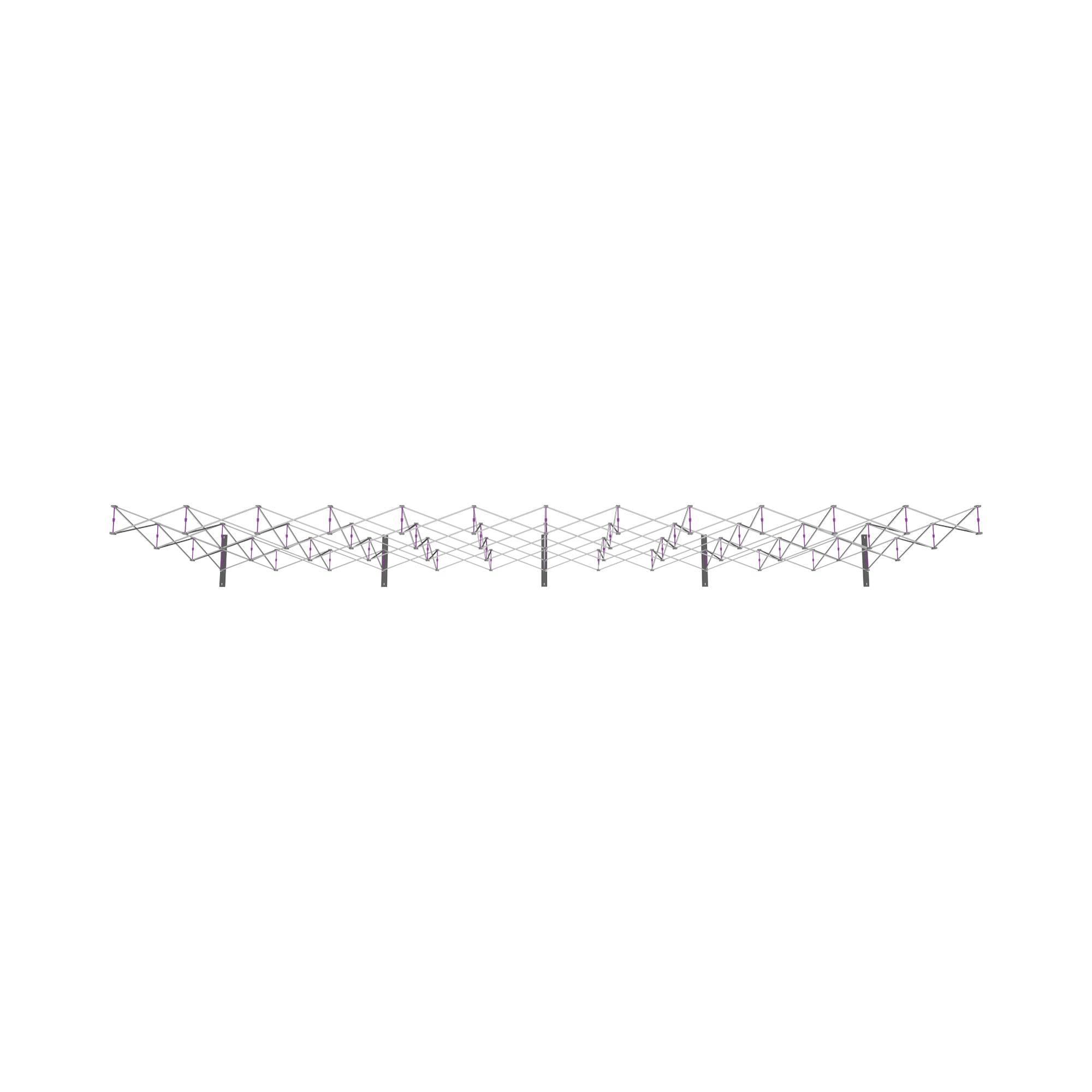 Hopup 30ft Straight Full Height Tension Fabric Display