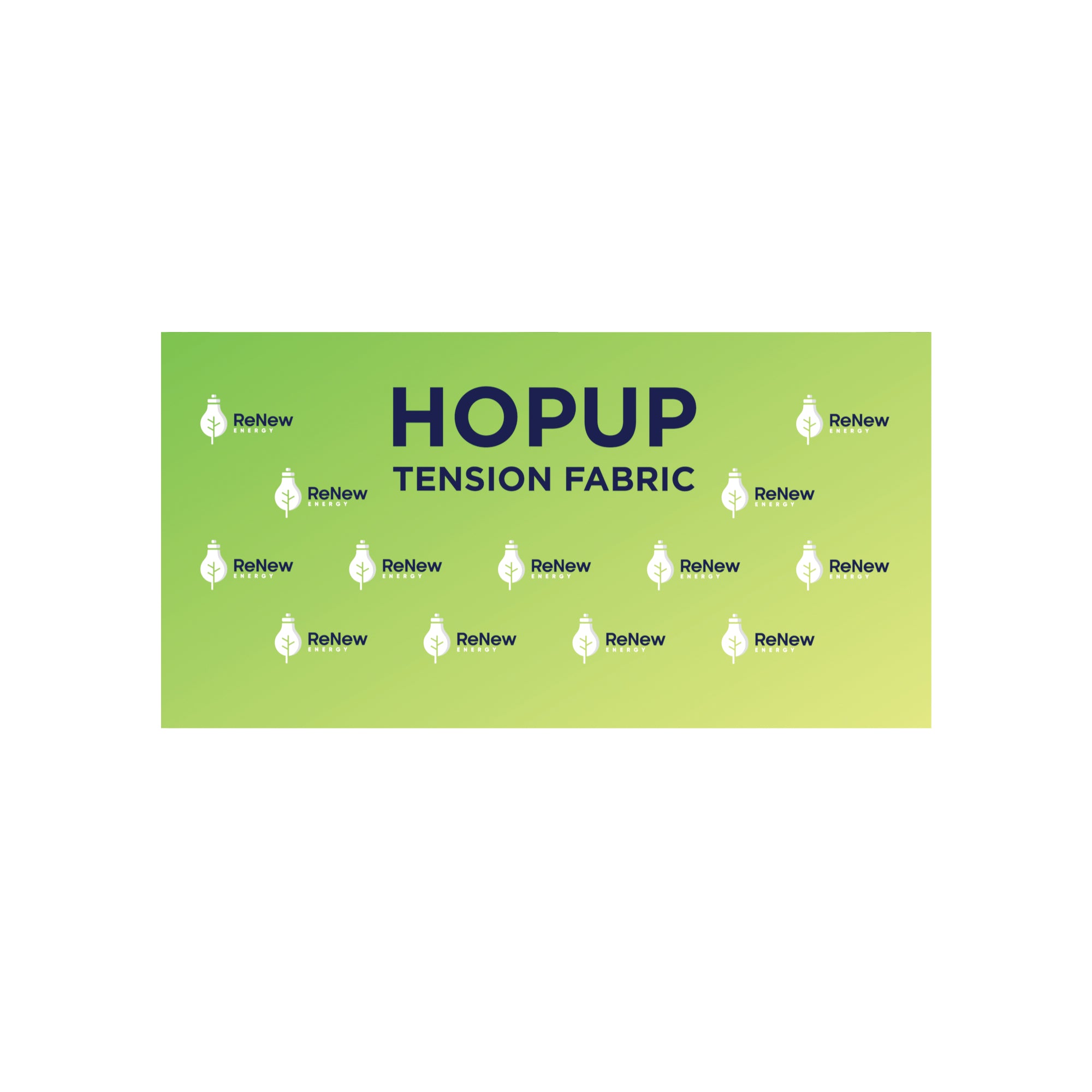 Hopup 5ft Straight Tabletop Tension Fabric Display