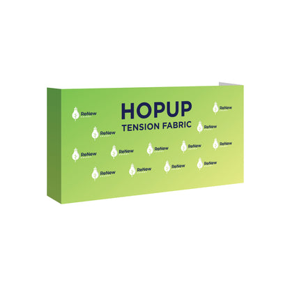 Hopup 5ft Straight Tabletop Tension Fabric Display