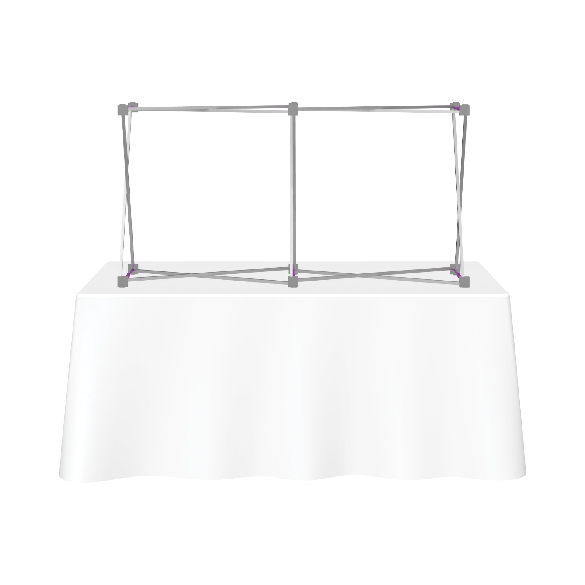 Hopup 5ft Straight Tabletop Tension Fabric Display