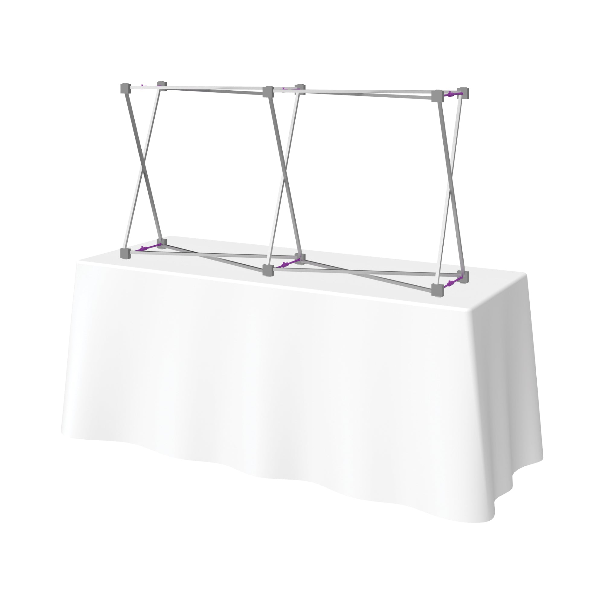 Hopup 5ft Straight Tabletop Tension Fabric Display