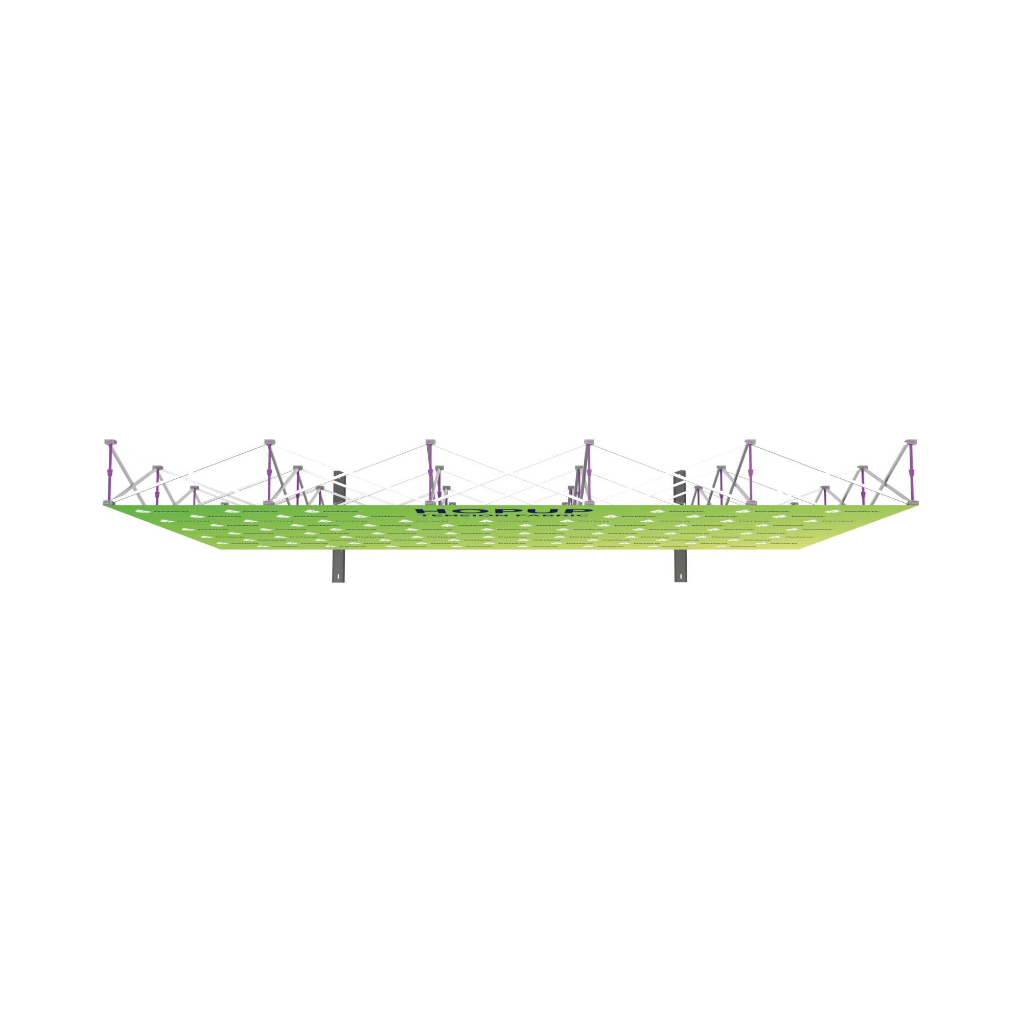 Hopup 13ft Straight Full Height Tension Fabric Display
