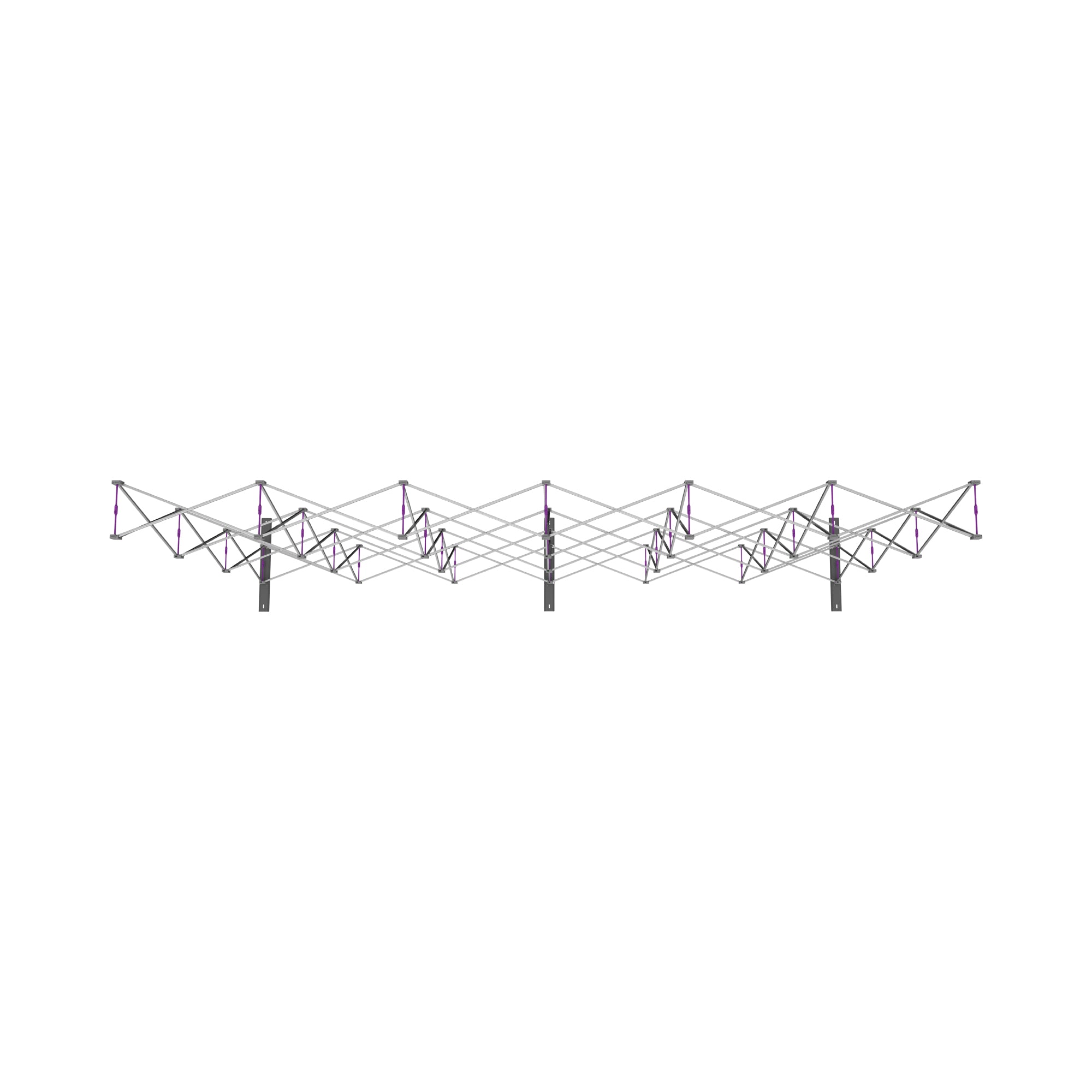 Hopup 15ft Straight Full Height Tension Fabric Display