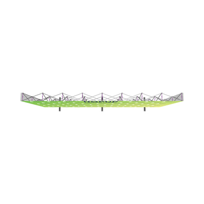 Hopup 20ft Straight Full Height Tension Fabric Display