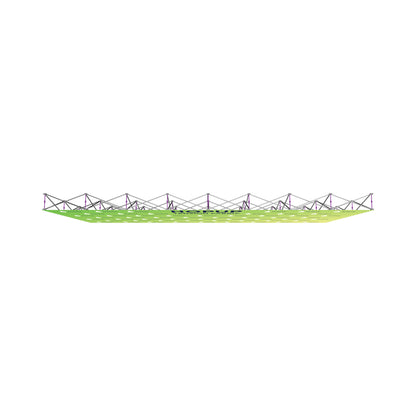 Hopup 20ft Straight Full Height Tension Fabric Display