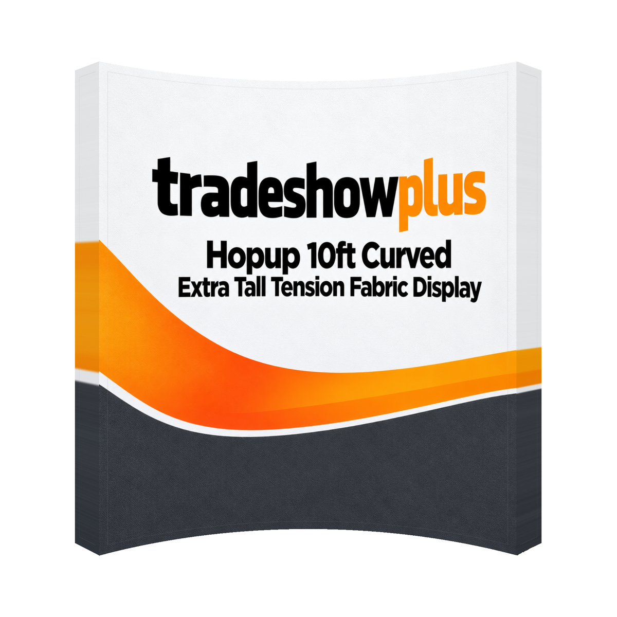 Hopup 10ft Curved Extra Tall Tension Fabric Display