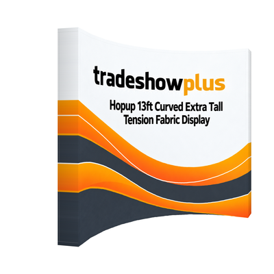 Hopup 13ft Curved Extra Tall Tension Fabric Display