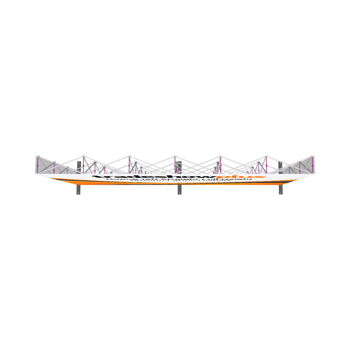 Hopup 15ft Straight Full Height Tension Fabric Display