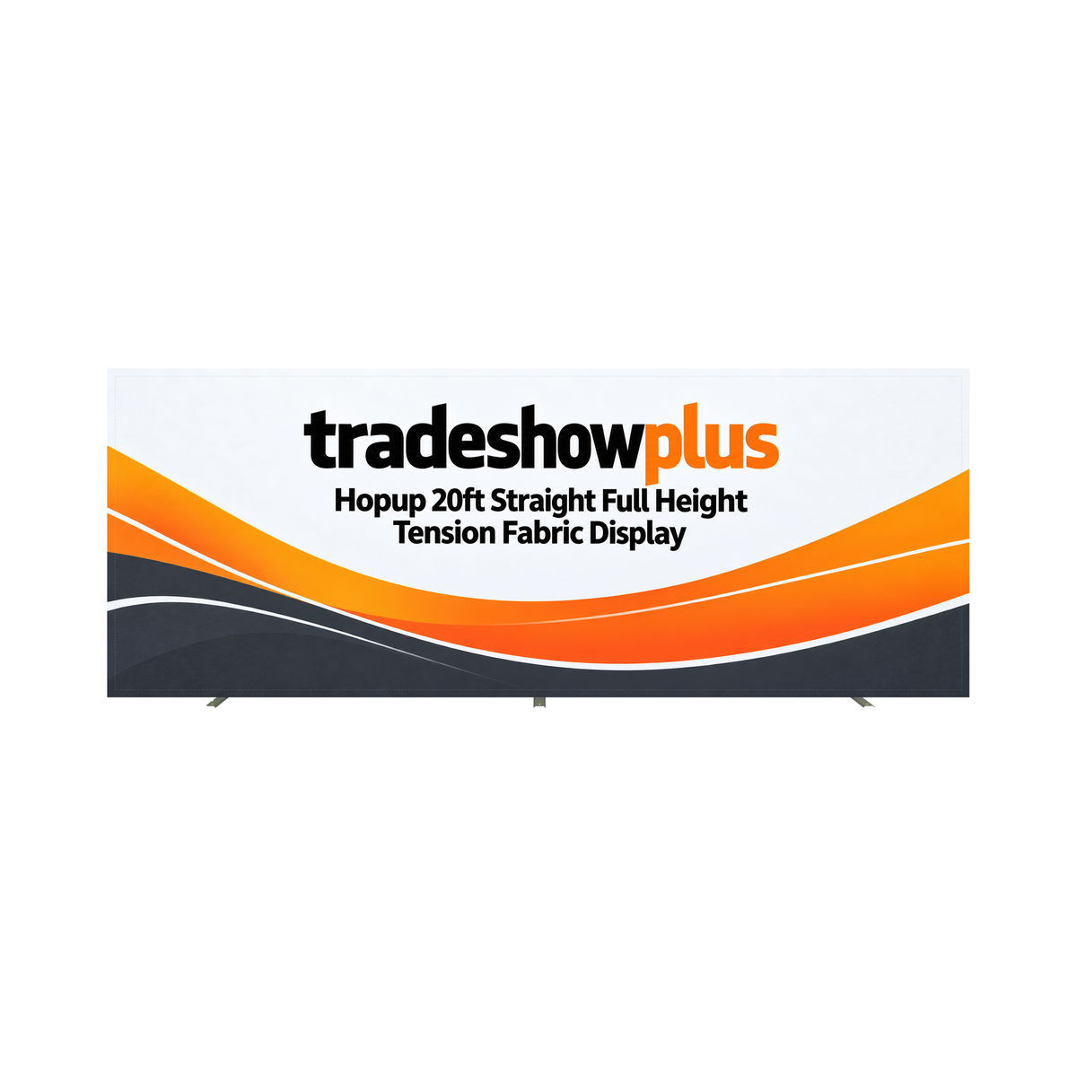 Hopup 20ft Straight Full Height Tension Fabric Display