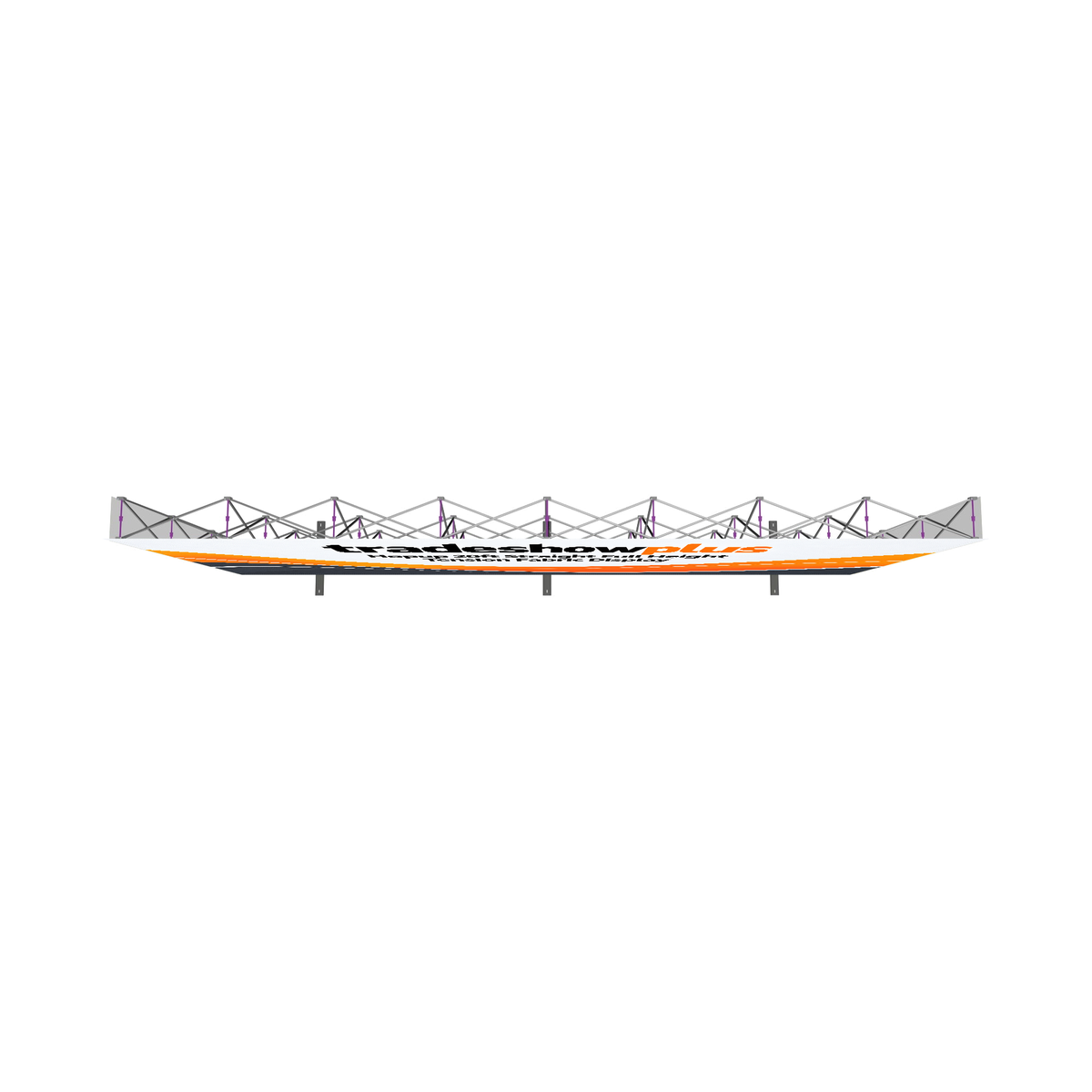 Hopup 20ft Straight Full Height Tension Fabric Display