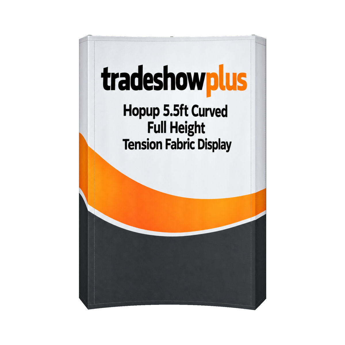 Hopup 5.5ft Curved Full Height Tension Fabric Display