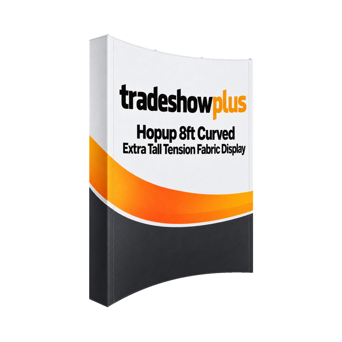 Hopup 8ft Curved Extra Tall Tension Fabric Display