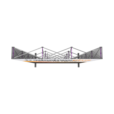 Hopup 8ft Straight Extra Tall Tension Fabric Display
