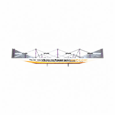 Hopup 10ft Backlit Straight Tension Fabric Display Kit