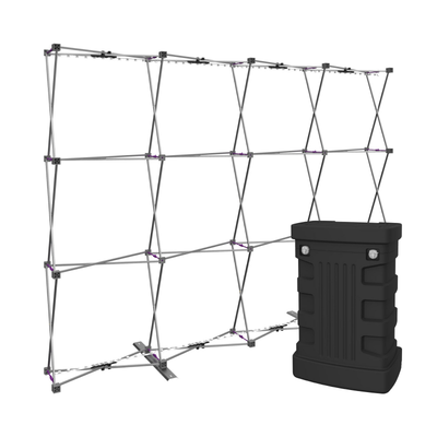 Hopup 10ft Backlit Straight Tension Fabric Display Kit