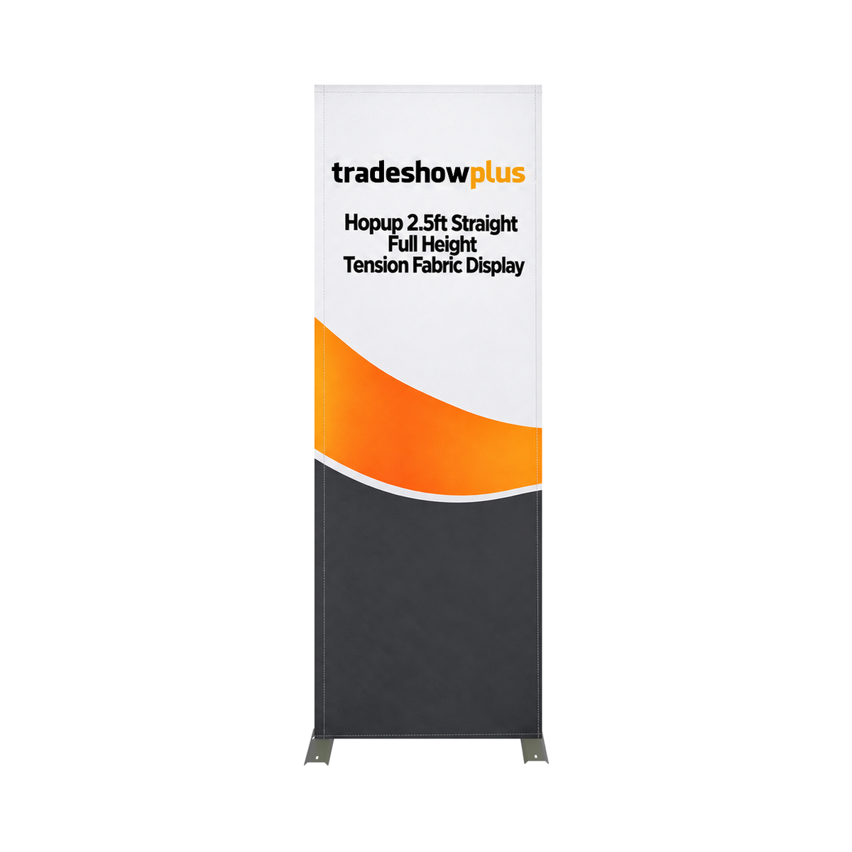 Hopup 2.5ft Straight Full Height Tension Fabric Display