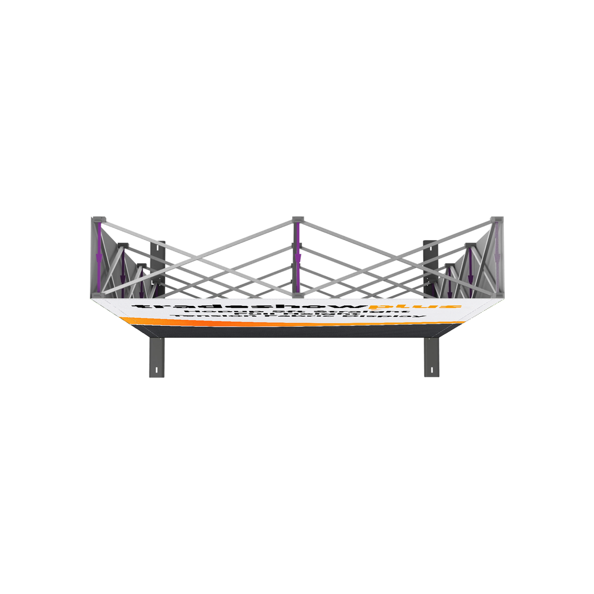 Hopup 5ft Straight Full Height Tension Fabric Display