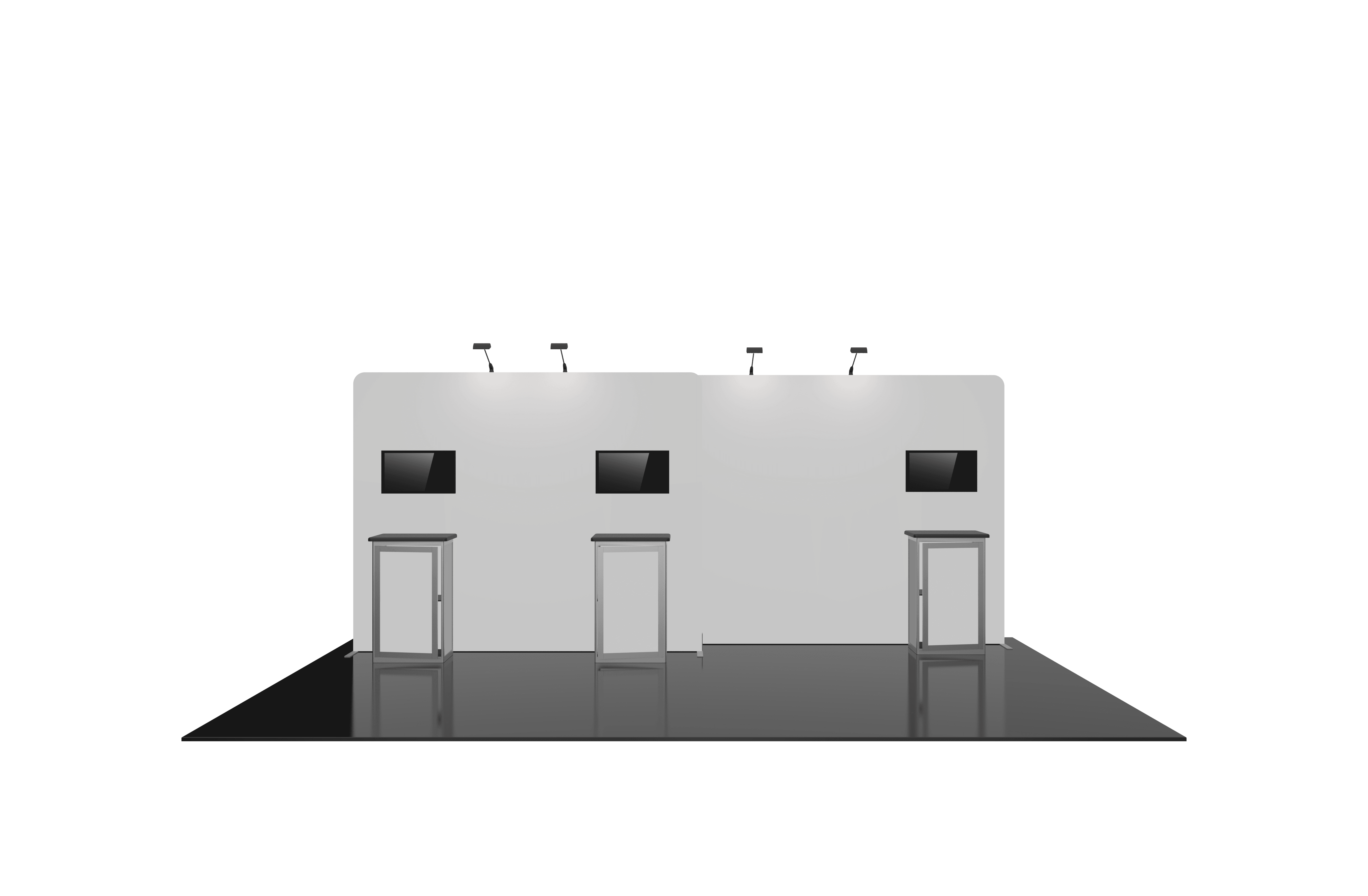 Hybrid Pro 20ft Modular Backwall Kit 14