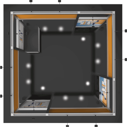 Hybrid Pro 20ft x 20ft Modular Island Kit 18