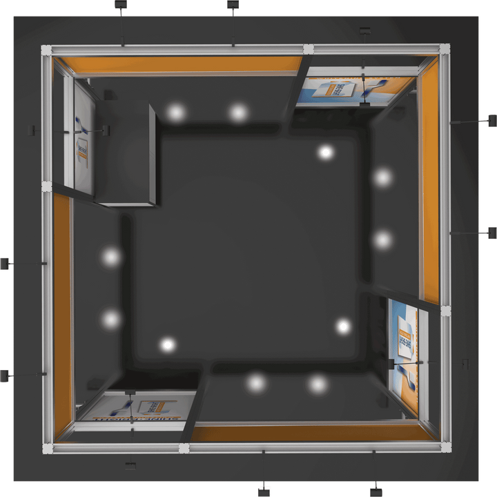 Hybrid Pro 20ft x 20ft Modular Island Kit 18