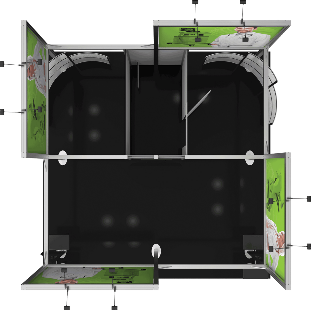 Hybrid Pro 20ft x 20ft Modular Island Kit 19