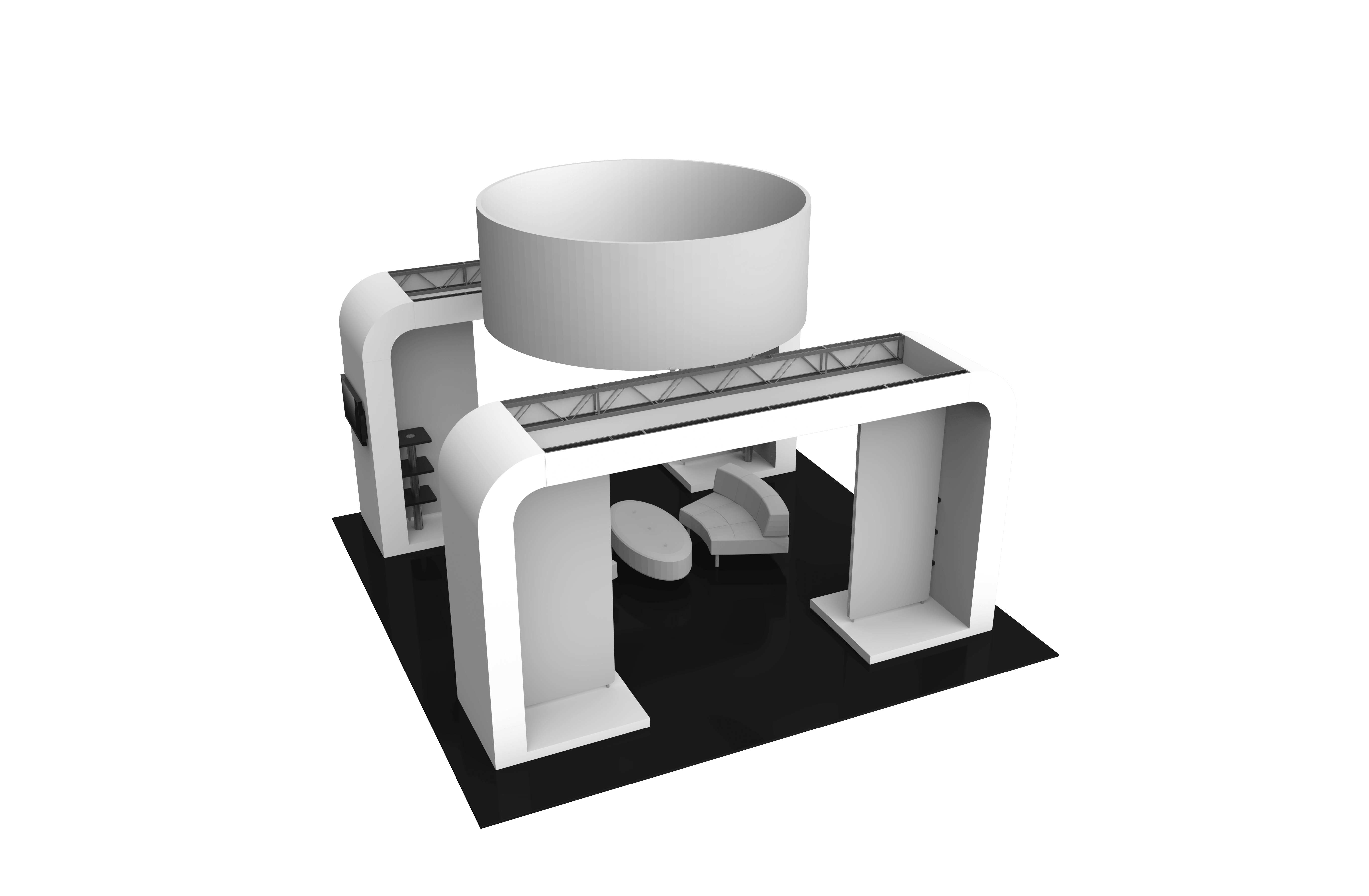 Hybrid Pro 20ft x 20ft Modular Island Kit 20