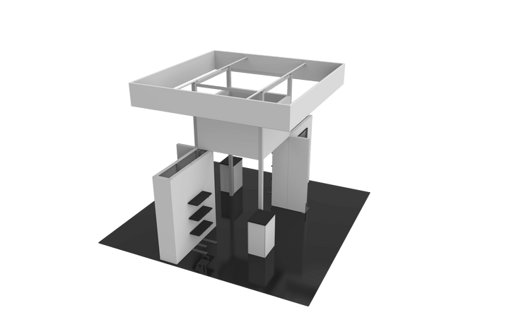 Hybrid Pro 20ft x 20ft Modular Island Kit 23