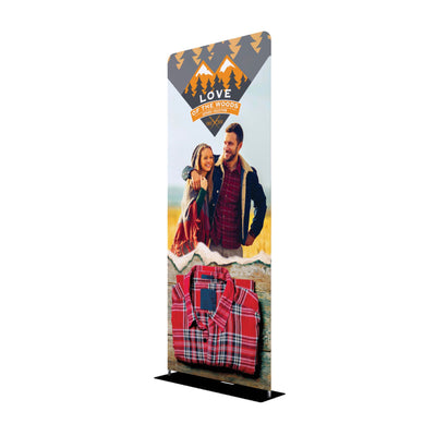 One Choice 3ft Fabric Tube Display