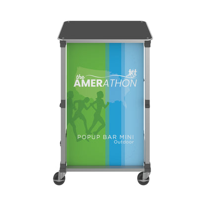 Portable Outdoor Pop Up Bar Counter - Mini