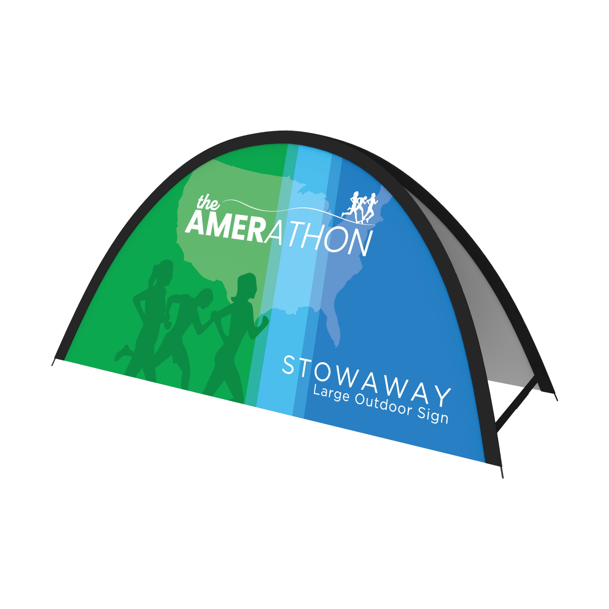 Zoom Stowaway Outdoor Banner Display