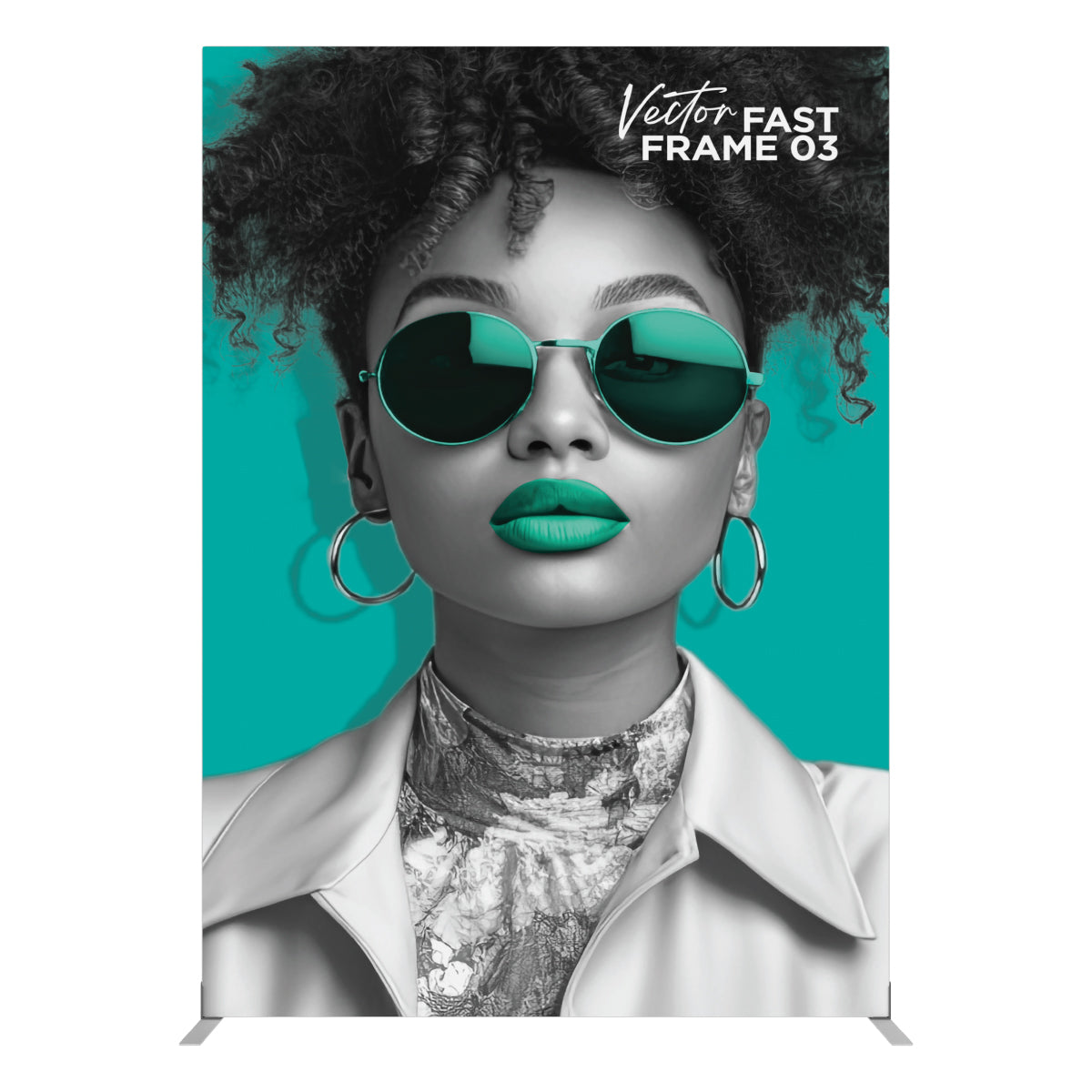 Vector Fast Frame Banner 03 (59in x 95in)