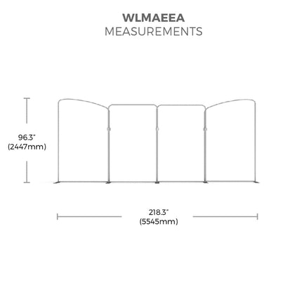 WaveLine Media 20ft Display - KEYSTONE Kit 01