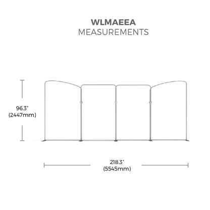 WaveLine Media 20ft Display - KEYSTONE Kit 02