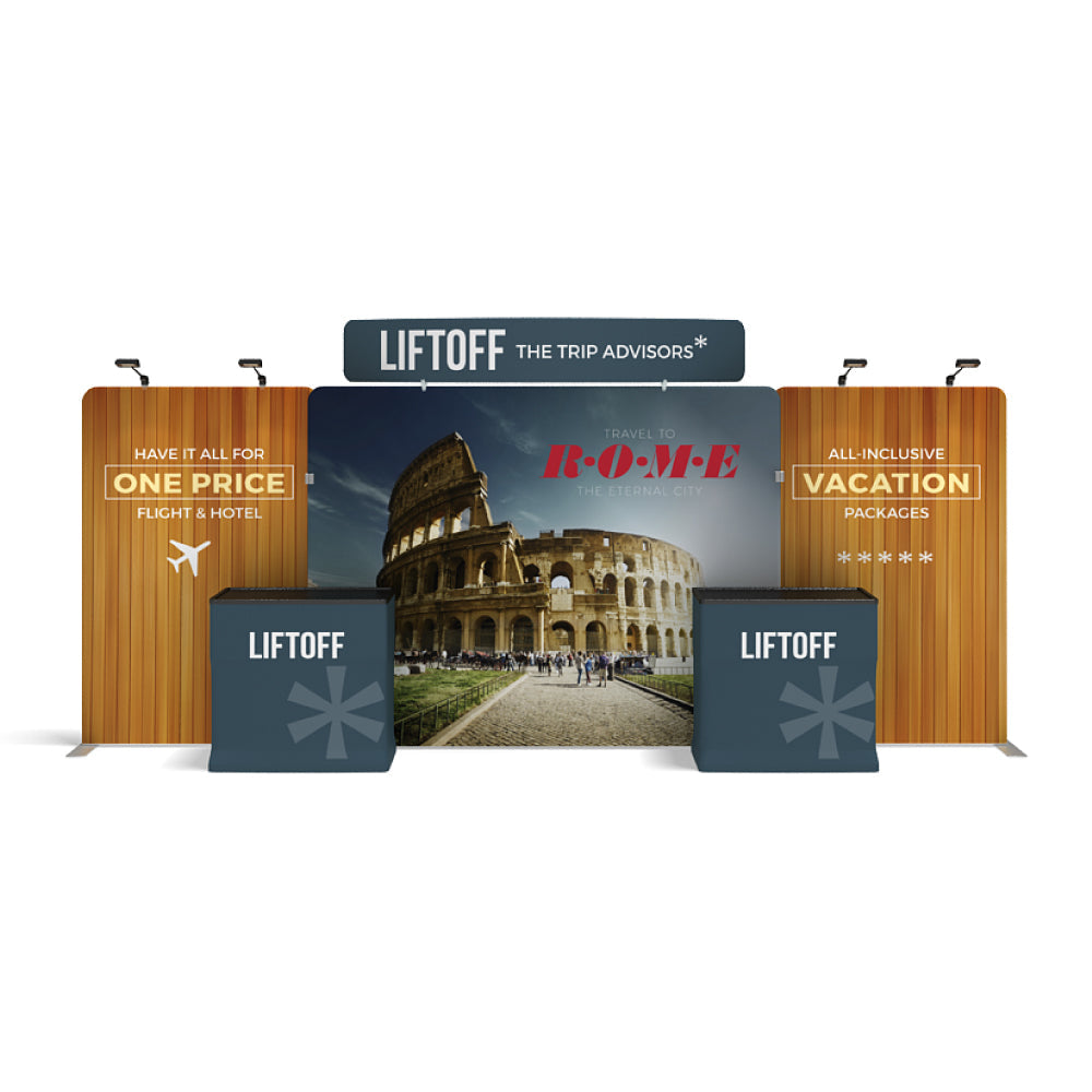 WaveLine Media 20ft Display - PEAK Kit 02