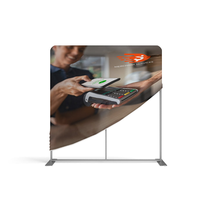Waveline 6ft Straight Tabletop Display (Graphics)