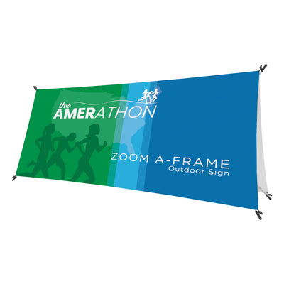 Zoom A-Frame Banner