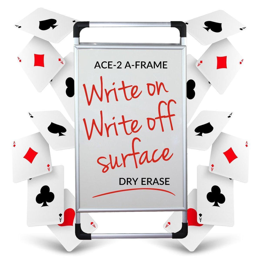 Ace Dry Erase Outdoor Sign - TradeShowPlus