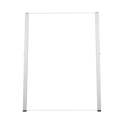blank outdoor sign frame for trade shows and exhibitions with sturdy support bars