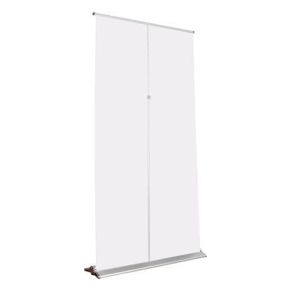 Retractable banner stand display for trade shows, exhibitions, and special event marketing