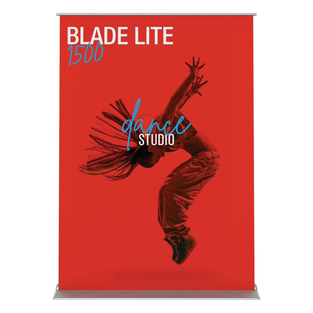Blade Lite 1500 Banner Stand (Graphics) - TradeShowPlus