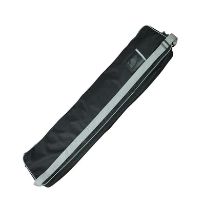 Carrying case for trade show banner stand with adjustable strap for exhibitions and events