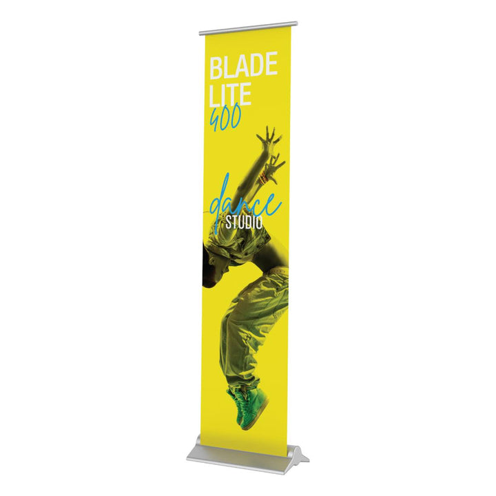 Blade Lite 400 Banner Stand (Graphics) - TradeShowPlus