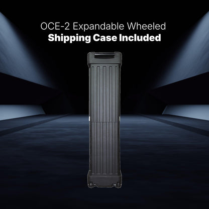 OCE-2 expandable wheeled shipping case for trade shows and exhibitions with included shipping case