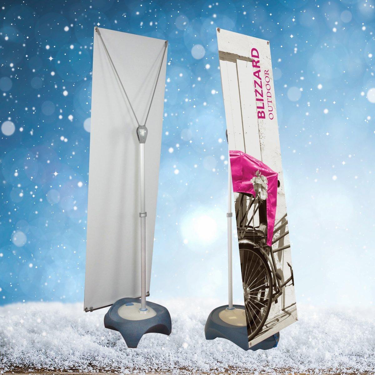 Blizzard Outdoor Banner Stand - TradeShowPlus